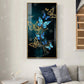 Blue Butterflies Wall Art Crystal Diamond