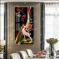 Cherry Blossom & Deer Wall Art Crystal Diamond